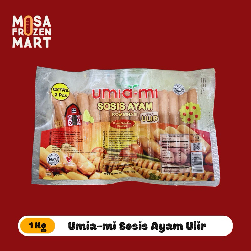 

Umiami Sosis Ayam Ulir 1 Kg