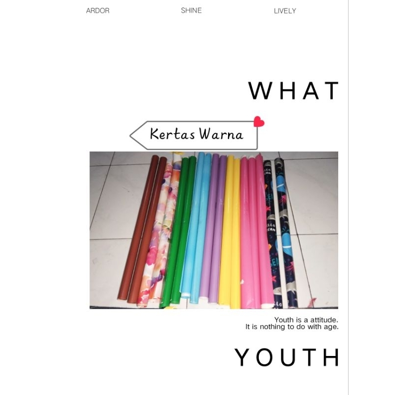 

Kertas Manila /Warna warni (per 5 lembar)