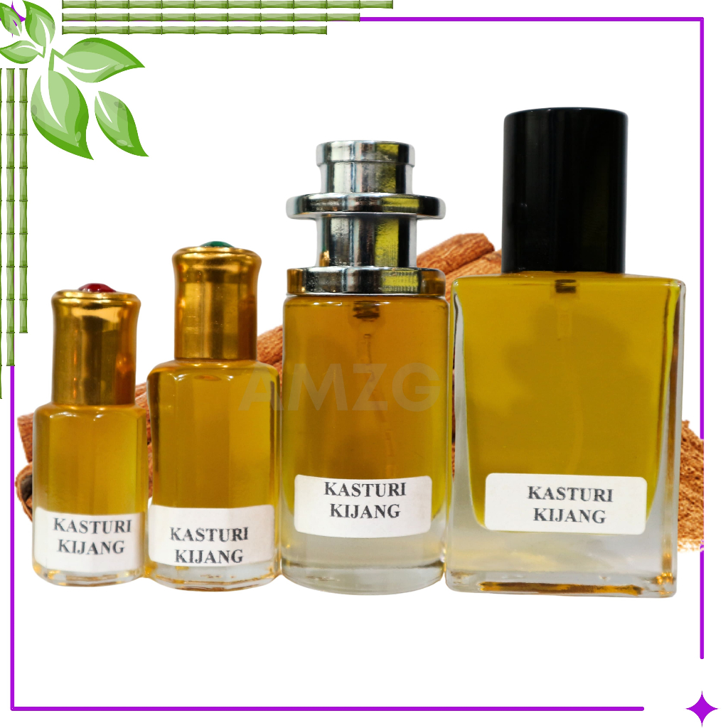 Parfum Kasturi Kijang Roll On Minyak Wangi Sholat Non Alkohol Farfum Pria Wanita Parfume Tahan Lama