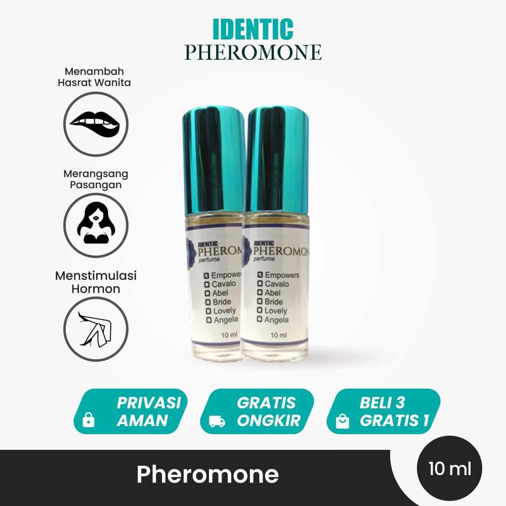 TERLARIS parfum identic pheromone perfume tahan lama meningkatkan daya tarik lawan jenis untuk pria 