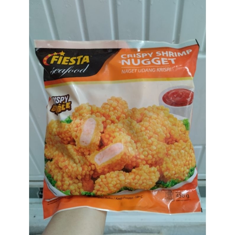 

Fiesta Shrimp Crispy Naget Udang Crispy uk 500gr