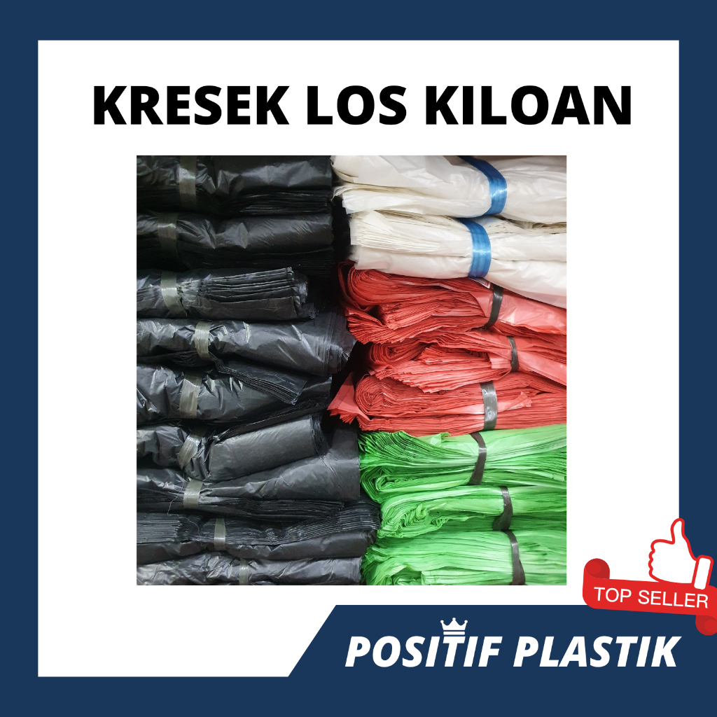 [1 KG] Kresek Los / Kresek Kiloan / Plastik Kiloan / Kantong Plastik Kiloan