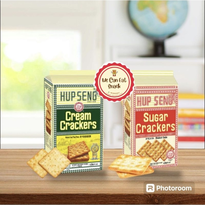 

Hup Seng Cream Crackers Hupseng Original 425gr