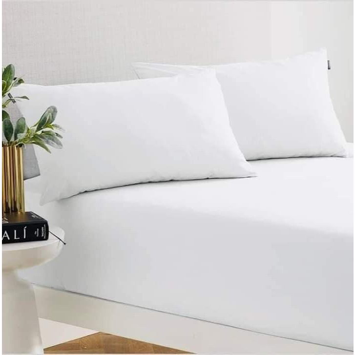 Sprei Polos Putih - Sprei Hotel Putih Polos