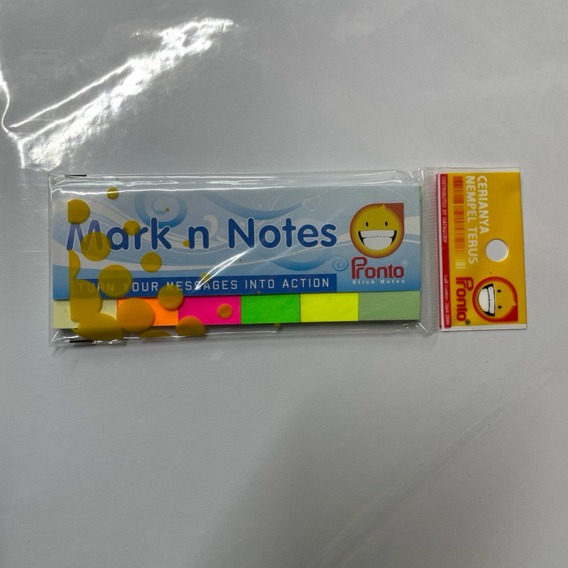 

MARK N NOTES WARNA PRONTO