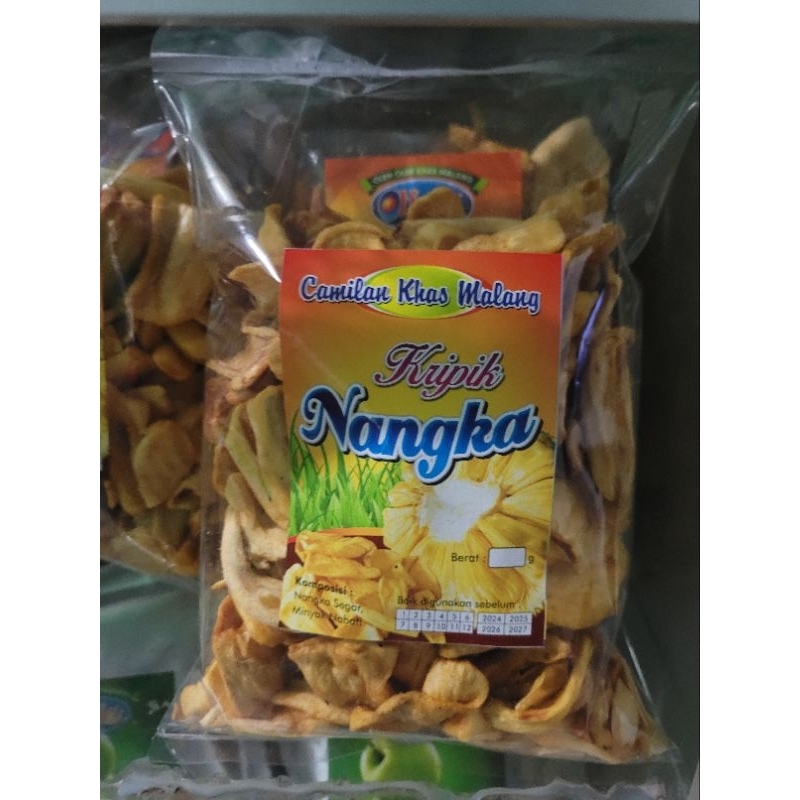 

GROSIR KRIPIK NANGKA KRIPIK BUAH 500 GR KUALITAS B KW 2