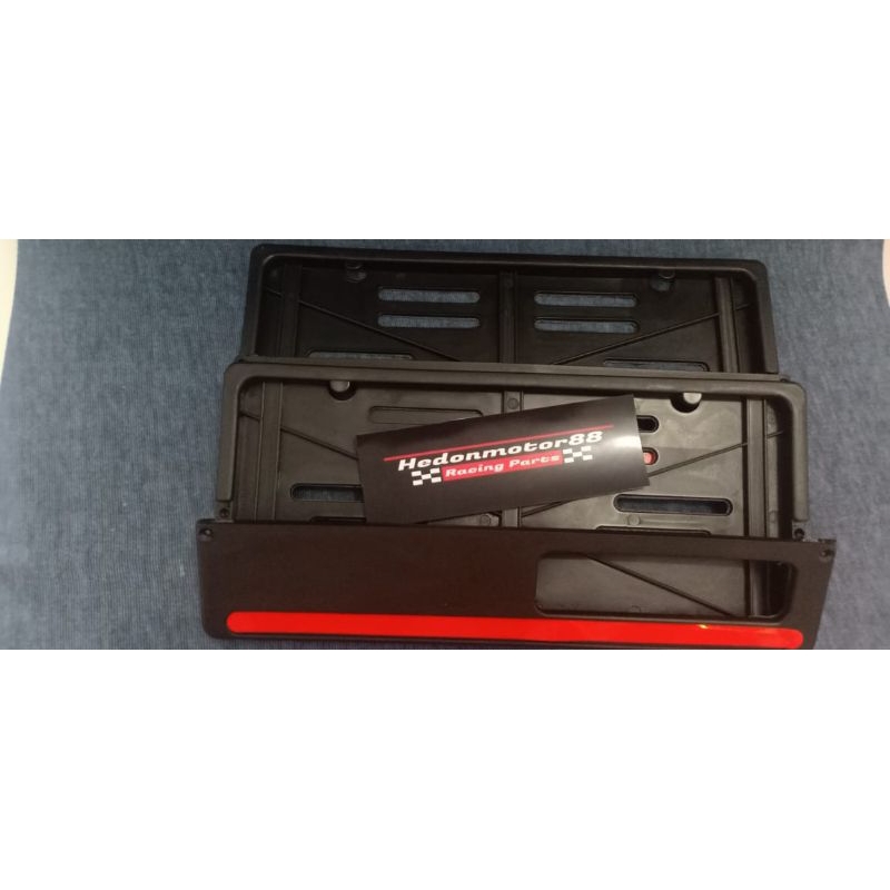 DUDUKAN PLAT NOMOR BK MOTOR TEMPAT TATAKAN PLAT UNIVERSAL HONDA YAMAHA SUZUKI