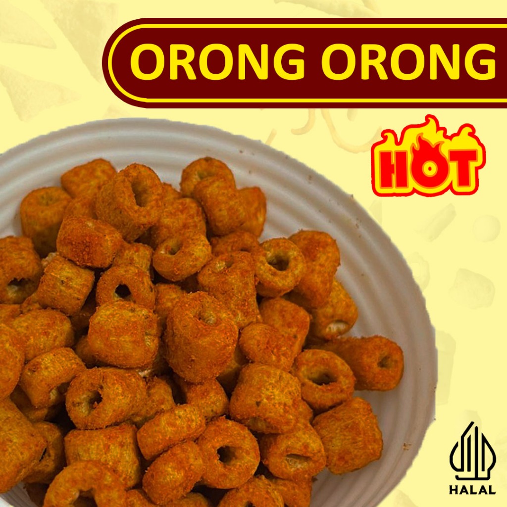 

KERUPUK ORONG ORONG HOT | 500 250 100 GR | CEMILAN KHAS MEDAN | JAJANAN VIRAL ENAK | OLEH OLEH SNACK