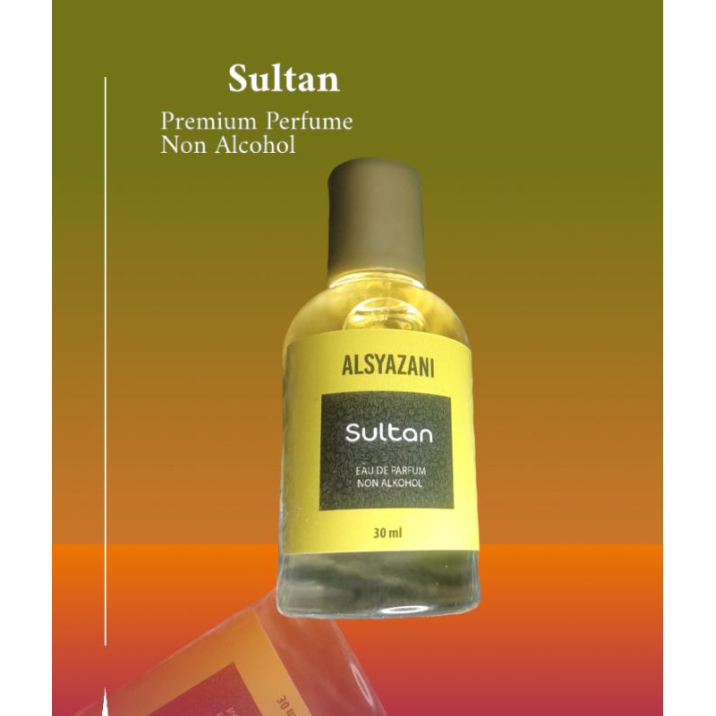 Parfum Sultan ALSYAZANI Non Alcohol Minyak Wangi Sultan Tanpa Alkohol Premium Perfume