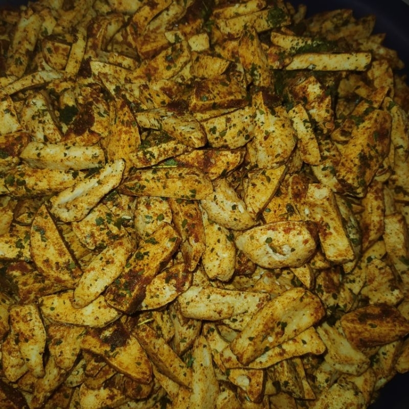 

Kizziu Basreng Pedas Jeruk Ori Pedas 1kg 1000gr