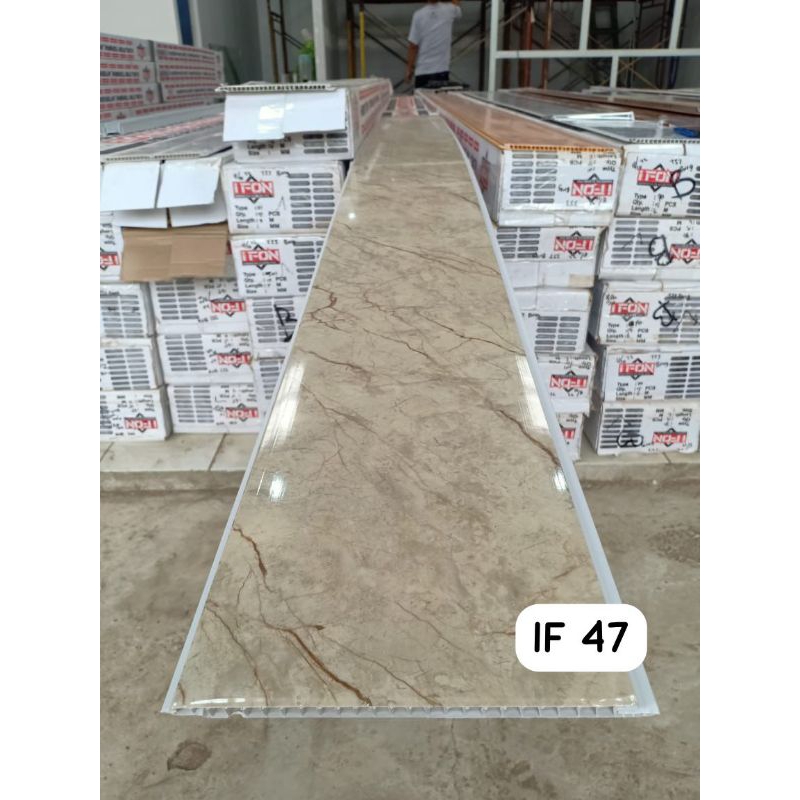 PLAFON PVC MOTIF MARMER GLOSSY TERMURAH