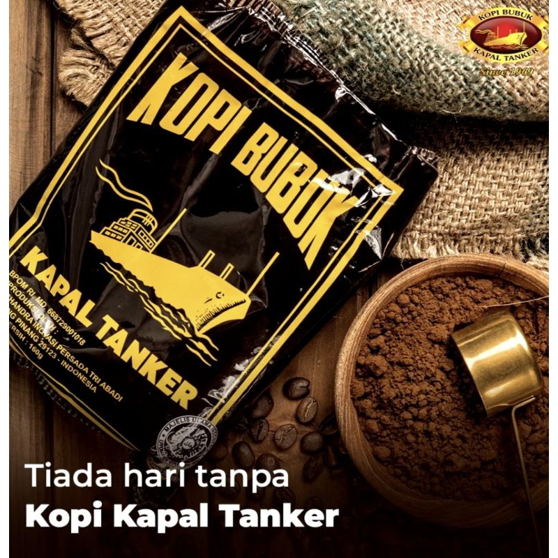 

Kopi Bubuk Mix Robusta Arabika Asli Tanjungpinang Kepulauan Riau Y8 Cap Kapal Tanker Old 60 Gram