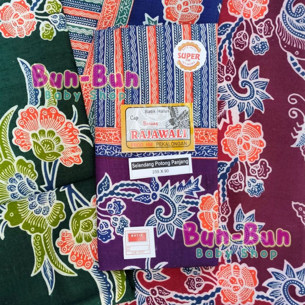 Jarik  Gendongan Bayi Batik Tradisional Kain Selendang Newborn Madura Panjang Pekalongan Lasem Tulis