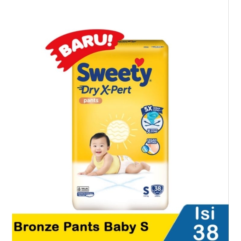 SWEETY BRONZE PANTS SIZE S 38