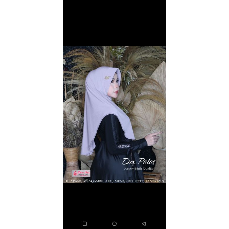 KERUDUNG DOA IBU BAHAN JERSEY