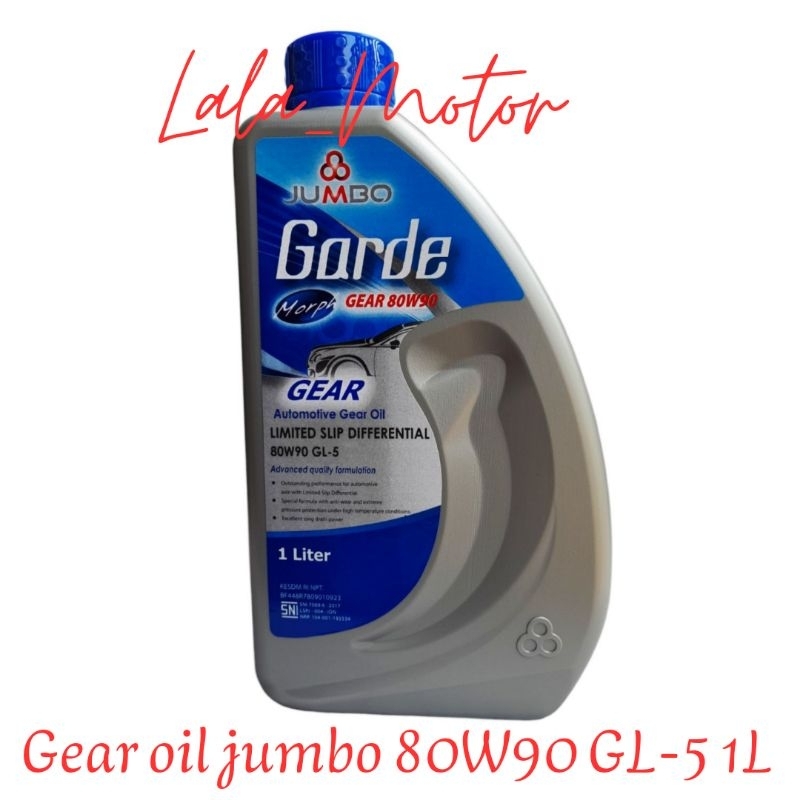 Oli Gardan Mobil Jumbo 80W90 1Liter (Oli transmisi mobil)