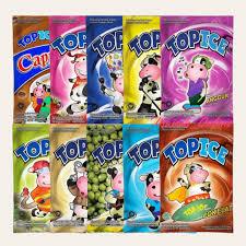 

Minuman Serbuk Top Ice isi 10pcs per renceng Aneka Rasa