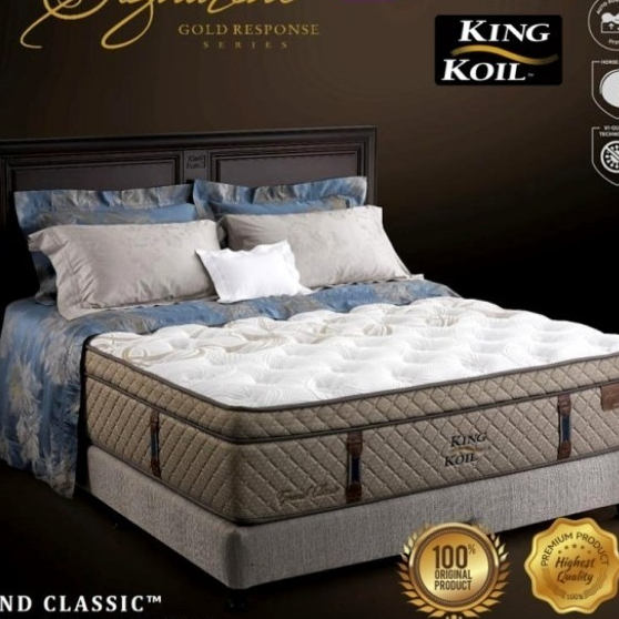 King Koil Kasur Spring Bed Grand Classic (Mattress Only) - 160x200