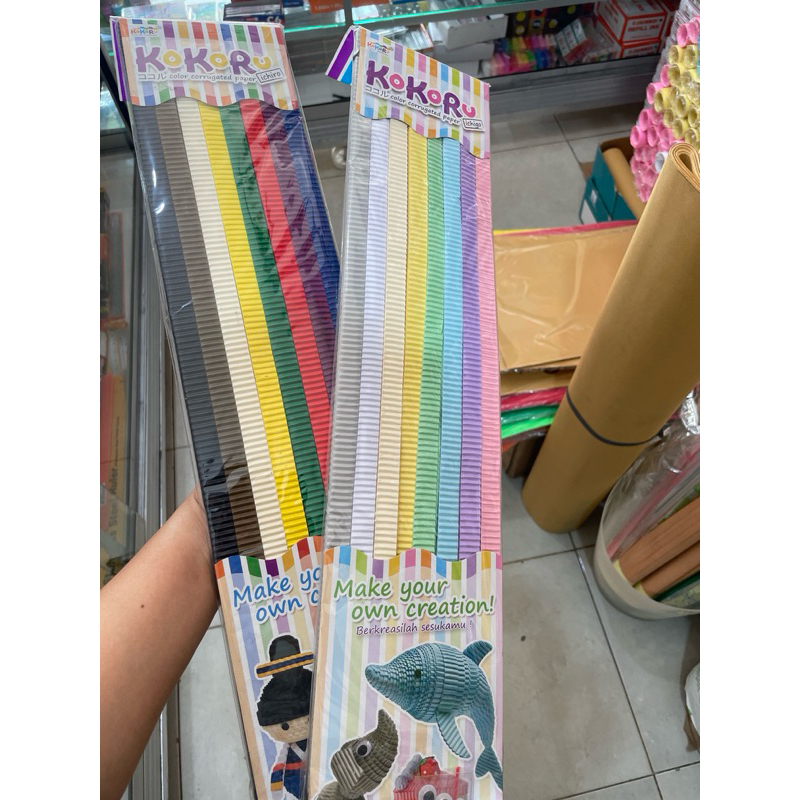 

Kertas Kreasi Kokoru Paper size 13 x 500 mm