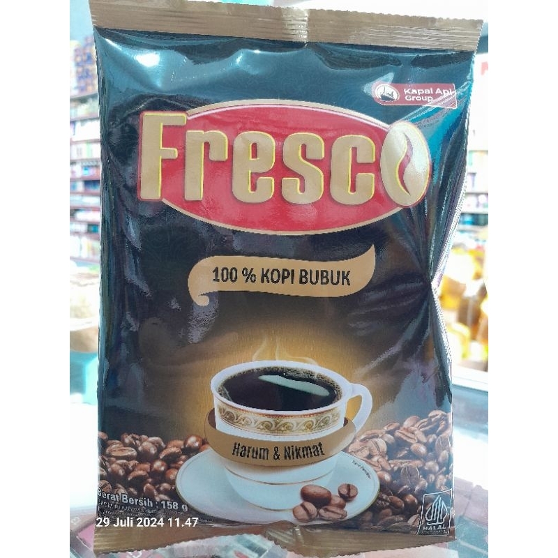 

Fresco Kopi Bubuk 158g Kapal Api[tanpa Gelas]