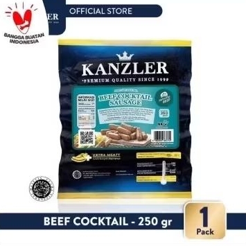 

KANZLER BEEF COCTAIL 250GR SOSIS SAPI KANZLER