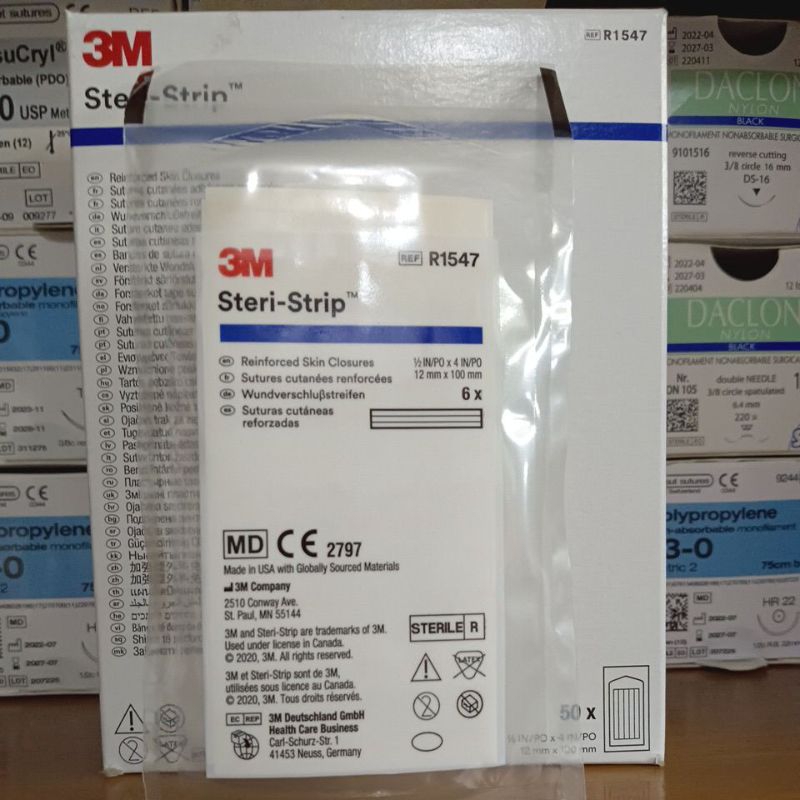 Steri strip 3M plester penutup luka R1547