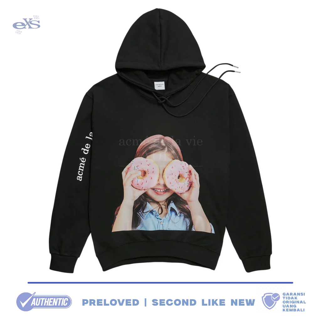 Hoodie Acme de la vie ADLV Second | Art Baby Girl Donuts 100% Autentic Original
