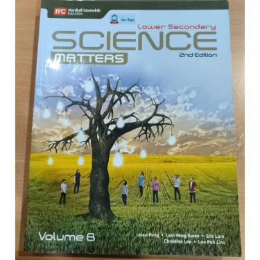 Buku Bekas Lower Secondary Science Matter Volume B Marshall Cavendish