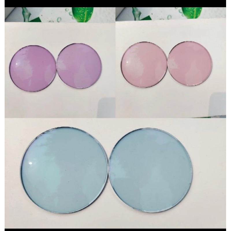 KACAMATA LENSA PHOTOCROMIC // PINK // UNGU // BIRU.