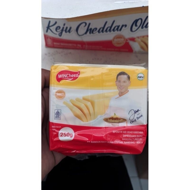

Keju Wincheez 250gr/Keju Cheddar/Keju Olahan
