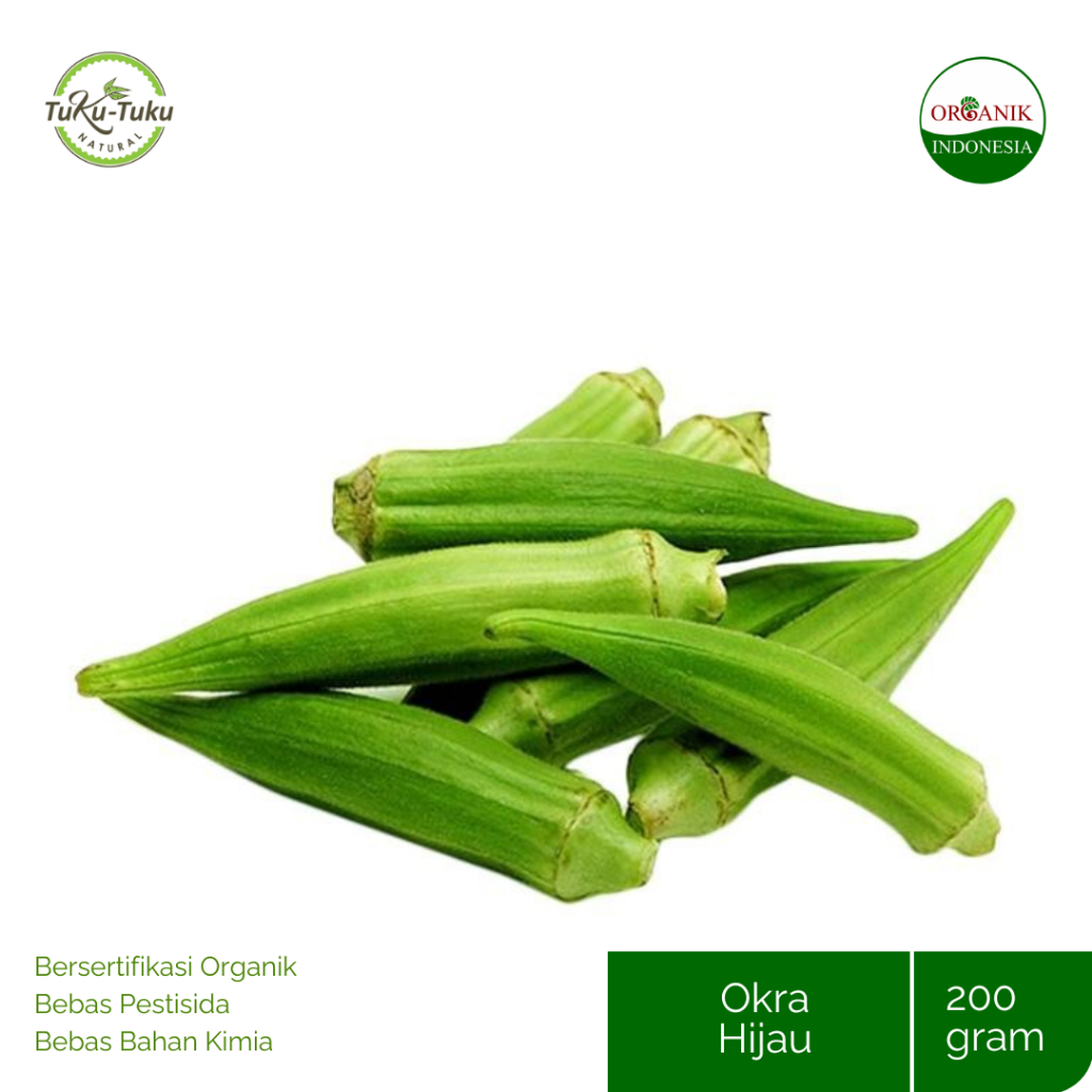 

OKRA HIJAU ORGANIK BSP FARM 200GR