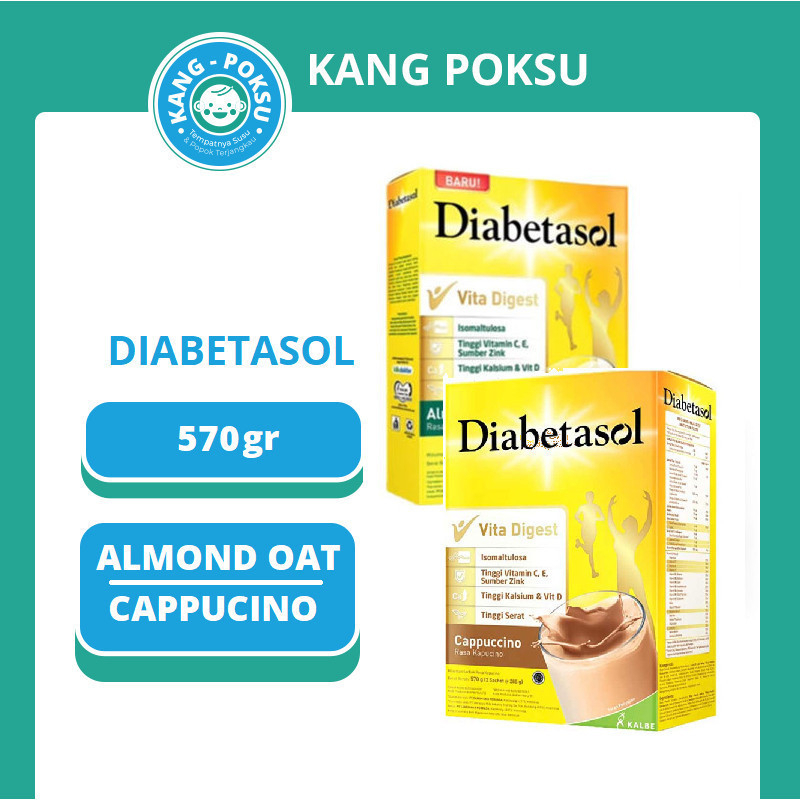 

DIABETASOL ALMOND OAT 570GR SSKD KPS