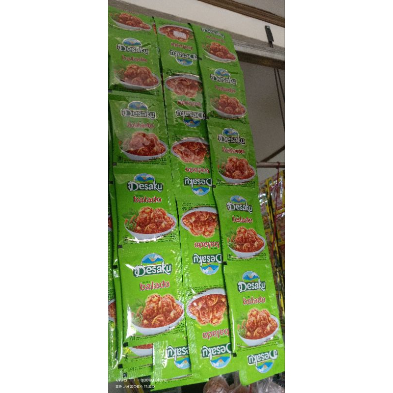 

Desaku bubuk balado sachet bumbu instant balado 1 renceng