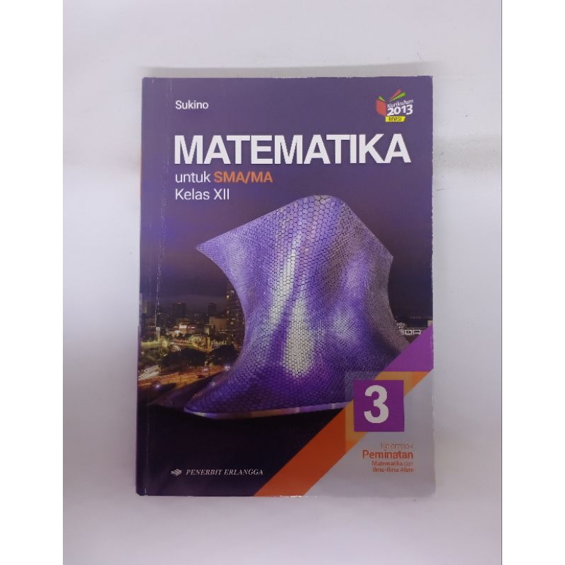

Buku Matematika kelas 3 SMA