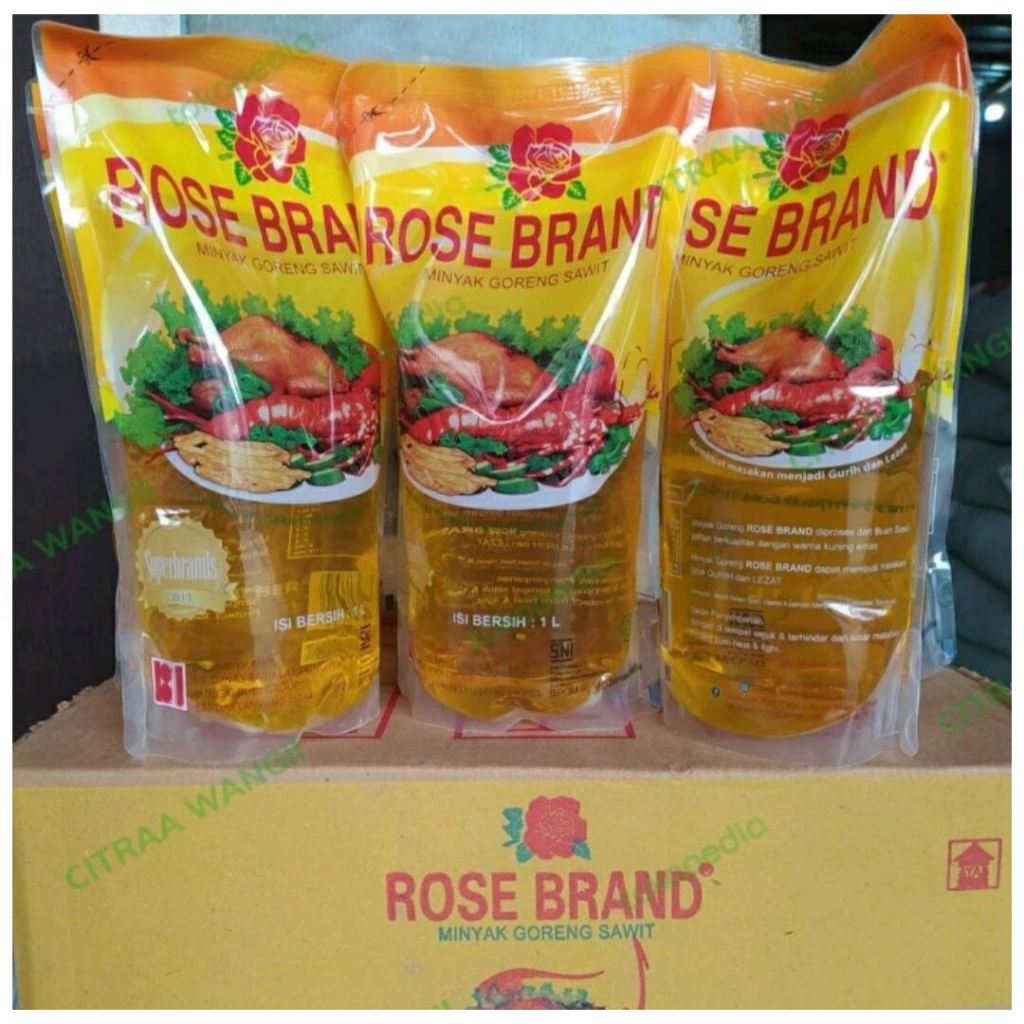 

RoseBrand Minyak Goreng 1 liter Refill