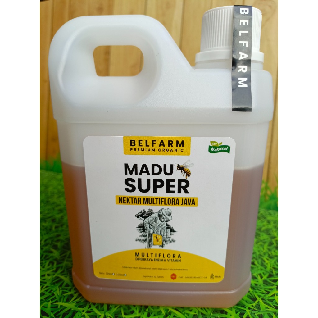 

Madu Multiflora Madu Asli dari Berbagai Nektar Bunga Kemasan 1Kg - Madu Murni Raw Honey Multiflora Tanpa Campuran