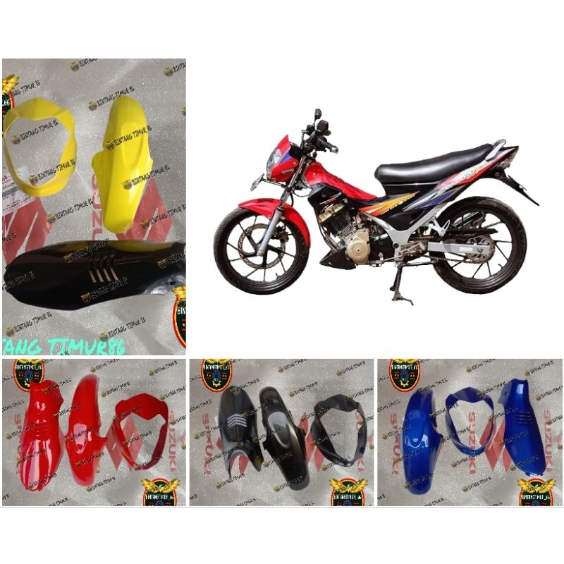 COVER BODY BODI HALUS SET BAGIAN DEPAN SATRIA FU YOSHIMURA ORIGINAL SGP THAILAND