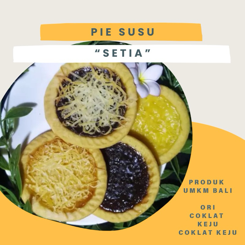 

Pie Susu “Setia” isi 50 pcs