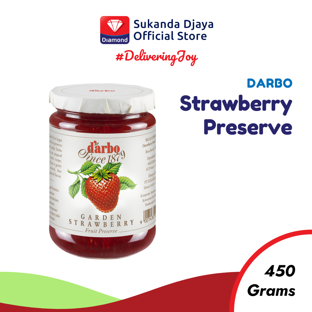 

NO_MORE Darbo Strawberry Preserve 450 Gr