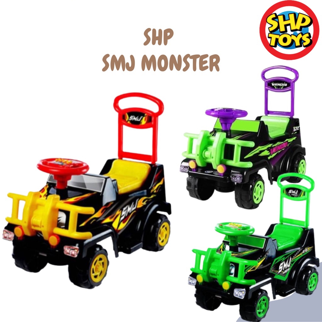 [FREE KARDUS] SMJ 572 Mainan Mobil Tunggang / SMJ 565 MONSTER SHP TOYS / Mainan Anak Mobilan-Mobilan