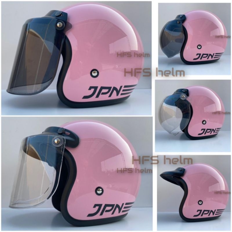 Helm JPN Pink Pastel Glossy