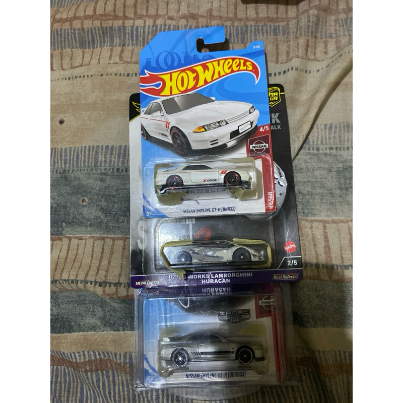 hotwheels paketan 3 pc zamac lbwk r32