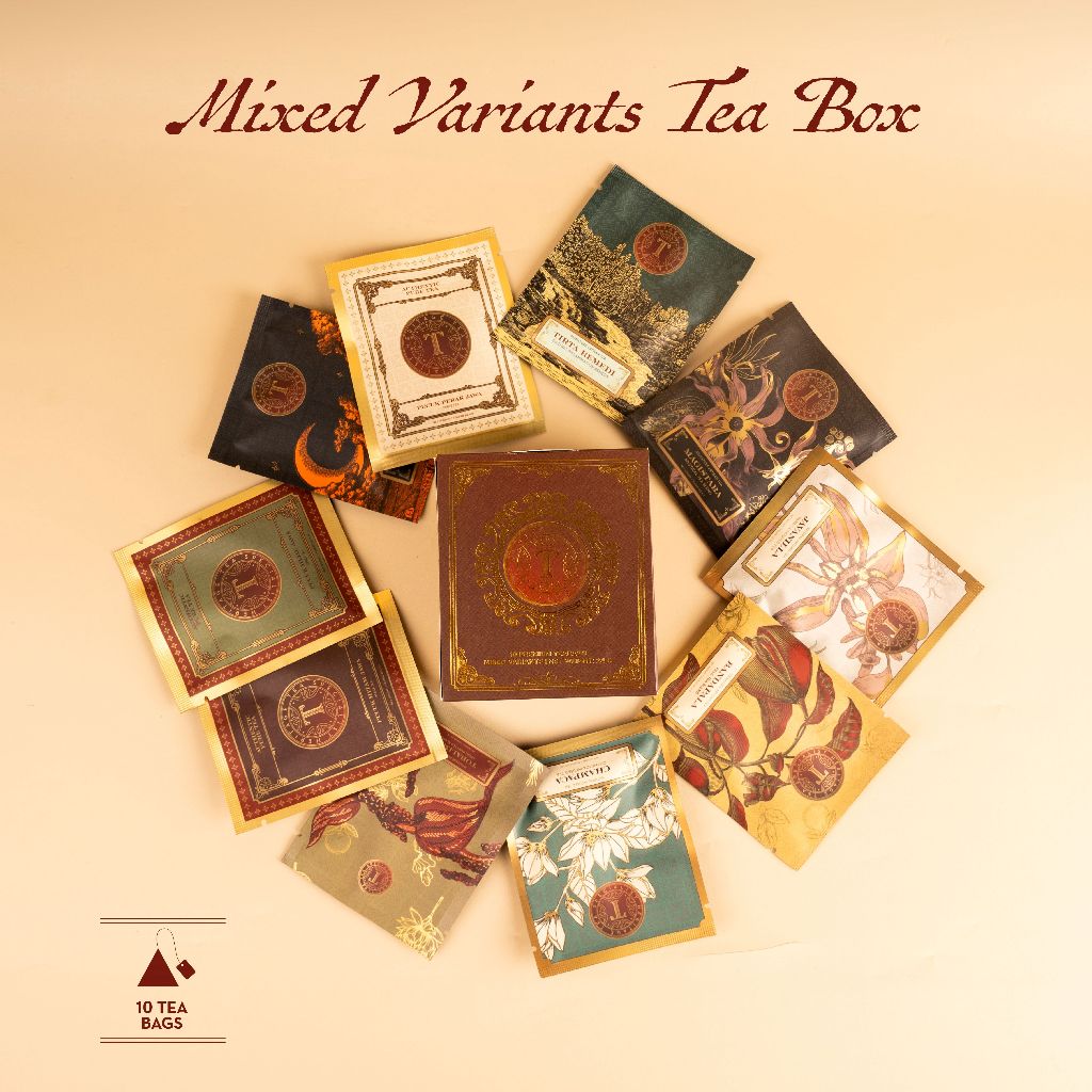 

Tanagaia Heritage Tea Tester Box - 10 Premium Tea Variants in 1 Box