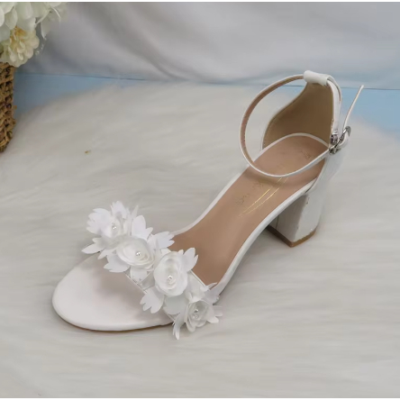SEPATU HEELS WANITA / WEDDING SHOES / HIGH HEELS / FLAT SHOES / FASHION WEDDING SHOES