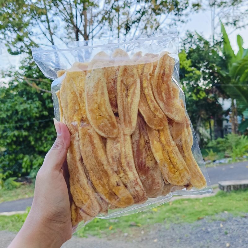 

Keripik Pisang Panjang gurih 250 gram