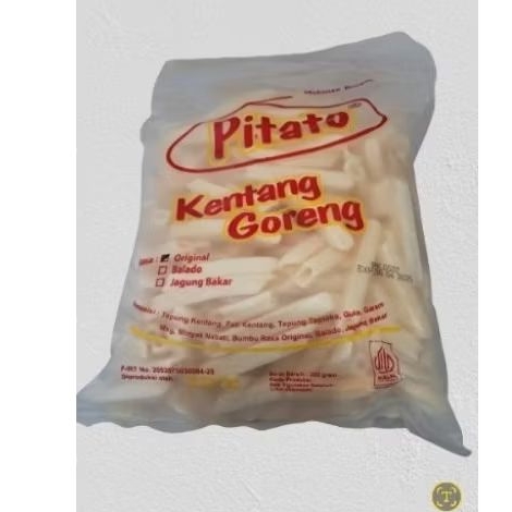 

Kentang Goreng Pitato Rasa Original (Toko Rania) (Jawa timur)