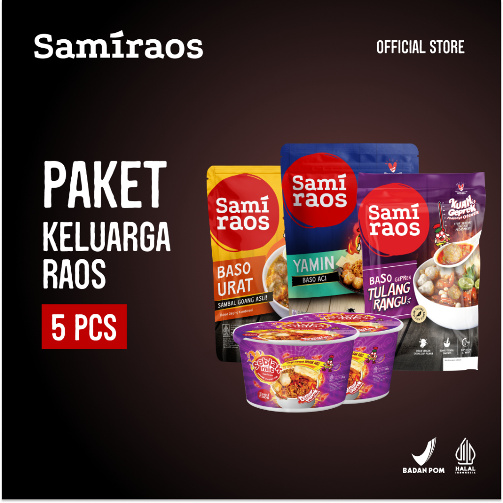 

SAMI RAOS - Paket Keluarga Raos