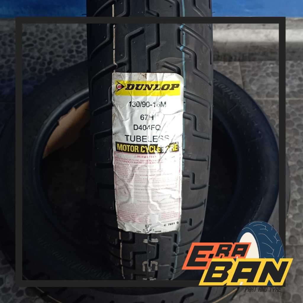 BAN LUAR DUNLOP D404 130 90 RING 16 TUBELESS REBEL HARLEY CUSTOM