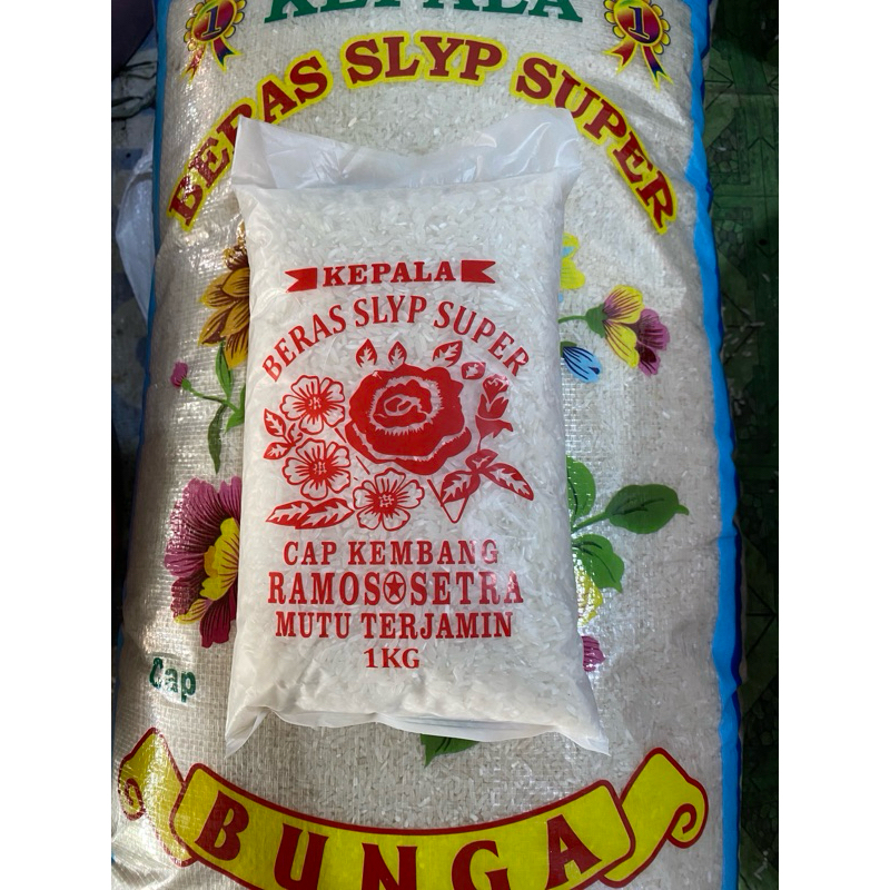 

Beras Cap Bunga Kemasan 1 Liter