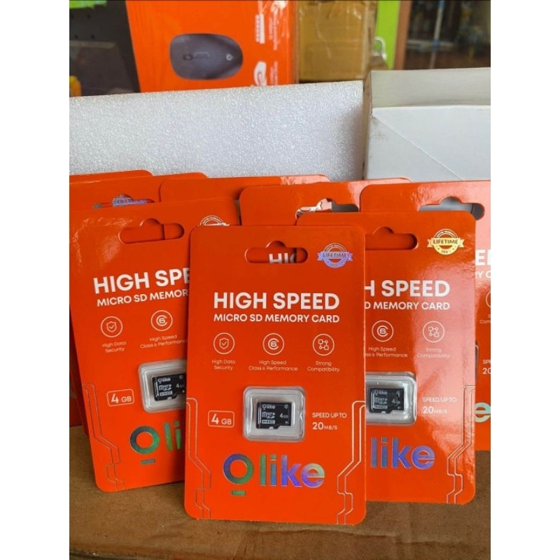 NEW MMC OLIKE TF4G high speed up micro to 20mb/s memory card 4GB